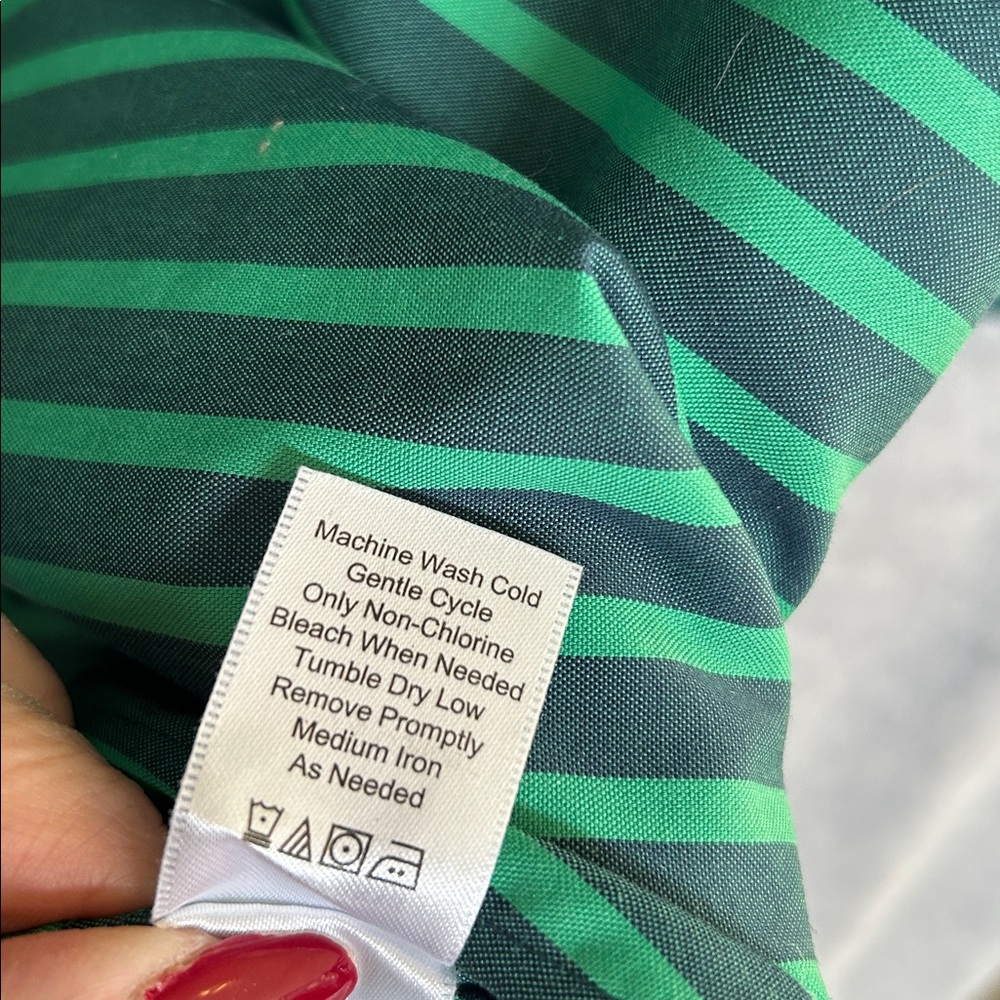 COLDWATER CREEK 100% NO IRON Wrinkle Resistant Packable Shirt 3/4 Cuff Sleeves - Picture 15 of 15